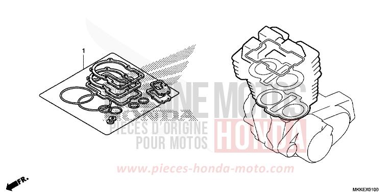 TROUSSE DE JOINT A de Africa Twin PEARL GLARE WHITE (NHB53HB) 2019